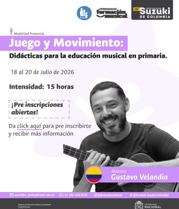 curso musica primaria 2026 sin precio 10