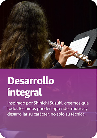Filosofía Suzuki principio desarrollo integral 2