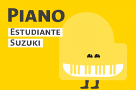 Piano -rectangular estudiante.